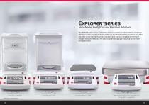 EXPLORER®SERIES Semi-Micro, Analytical and Precision Balances - 2