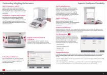 EXPLORER®SERIES Semi-Micro, Analytical and Precision Balances - 3