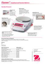 Pioneer Series Analytical and Precision Balances - 4