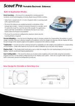 Scout® Pro Portable Electronic Balances - 2