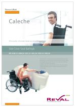 CALECHE - Side door seat bathtub