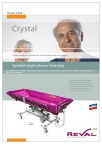 CRYSTAL 3700 - Variable height shower stretchers-1