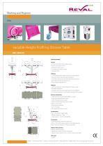 IRIS - Variable height profiling shower table - 3