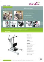 Sit-to-stand powered patient hoist-2