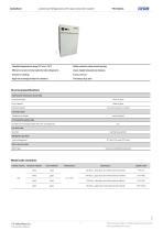 Vapor extraction refrigerator FSA Series - 1