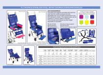 TILT IN SPACE STAINLESS STEEL INFANT SHOWER CHAIRS AND CRADLES