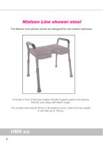 NIELSEN LINE HEIGHT ADJUSTABLE SHOWER STOOL-2