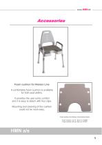 NIELSEN LINE HEIGHT ADJUSTABLE SHOWER STOOL-5