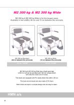 SHOWER/COMMODE CHAIR M2-EL-TIP WIDE-10