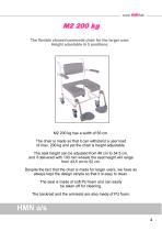 SHOWER/COMMODE CHAIR M2-EL-TIP WIDE-5