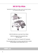 SHOWER/COMMODE CHAIR M2-EL-TIP WIDE-6