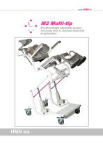 SHOWER/COMMODE CHAIR M2 MULTI-TIP-1