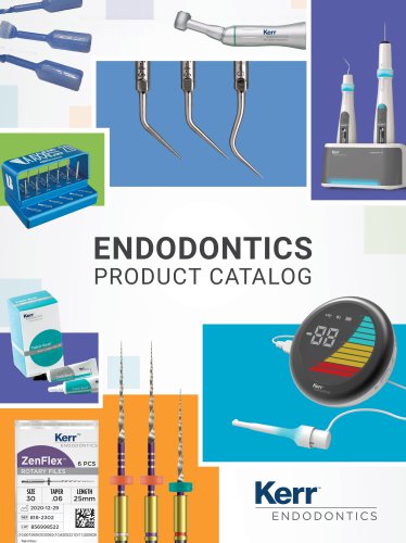 ENDODONTICS PRODUCT CATALOG