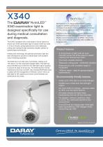 X340 - Ceiling mount examination light-2