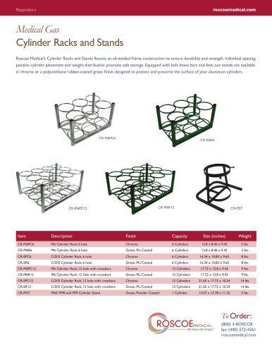 Cylinder Racks and Stands