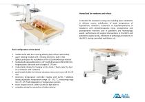 Heated bed for newborns and infants LN-91G-2