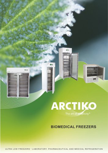 BIOMEDICAL FREEZERS