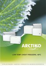 LOW TEMP. CHEST FREEZERS, -60ºC - 1