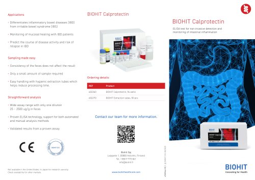BIOHIT Calprotectin 