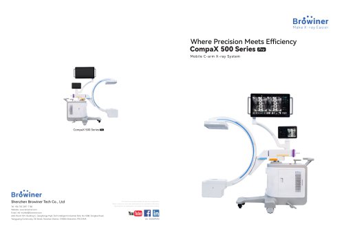 CompaX 500 Pro All-in-one C-arm