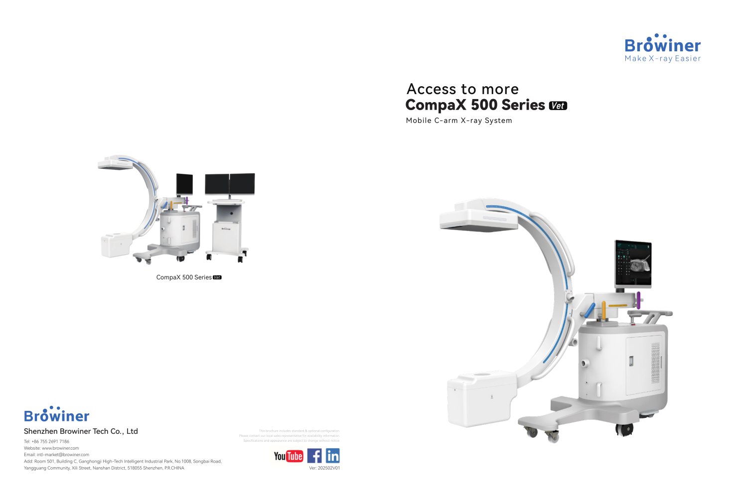 CompaX 500 Series Vet  - Browiner