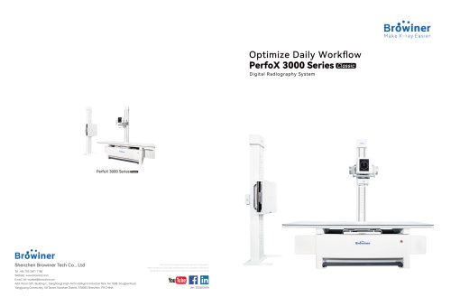 radiography system  with table PerfoX 3000 Classic