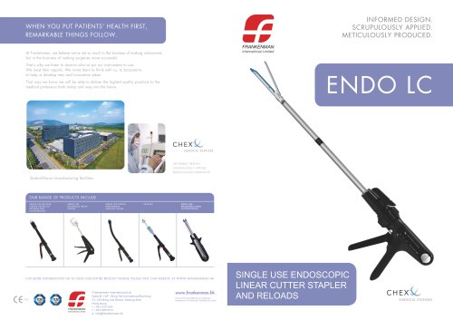 EndoLC Single Use Endoscopic Linear Cutter Stapler