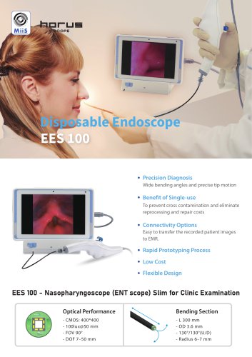 Disposable Endoscope EES 100