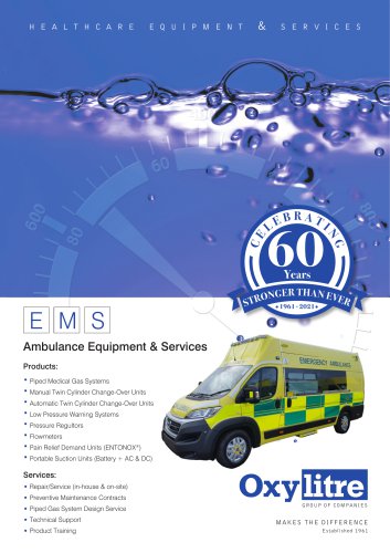 Oxylitre Ambulance E M S Catalogue