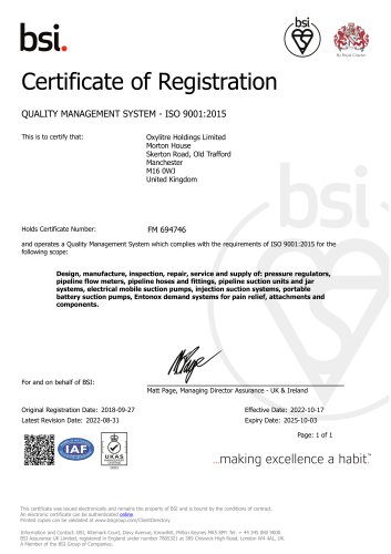 Quality Managment System - ISO 9001:2015