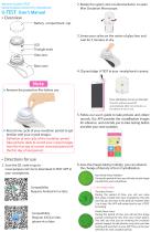 U-TEST saliva ovulation device for smartphone:  IFU-1