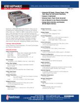 Xrb160pn480 2 - Spellman High Voltage Electronics - Pdf Catalogs 