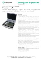 Trazanto Automatic system for quality control and traceability of cleaning, disinfection and sterilization processes-4