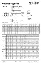 Pneumatic cylinder-2