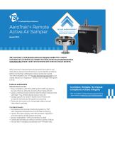 AeroTrak®+ 7010 Remote Active Air Sampler spec sheet - 1