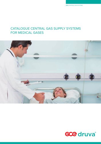 CATALOGUE CENTRAL GAS SUPPLY SYSTEMS FOR MEDICAL GASES