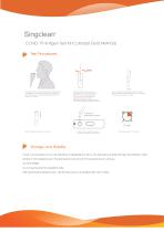 singclean covid-19 antigen test kit saliva swab CS001-5