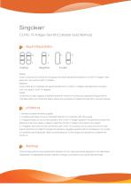 singclean covid-19 antigen test kit saliva swab CS001-6