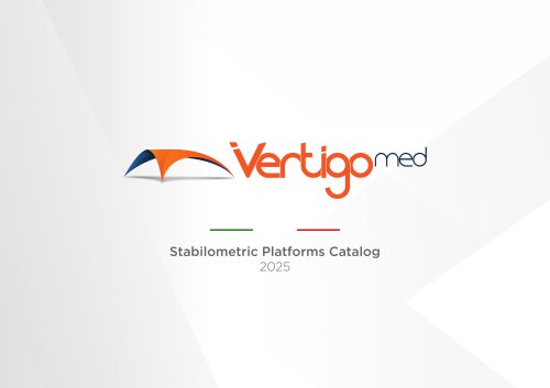 General Catalogue of VERTIGO Posturographic Platforms 