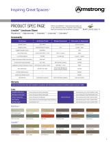 LinoArt Linoleum Sheet Data Sheet-2
