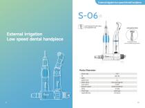 1：1 external irrigation low speed dental handpiece-1