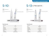1：1 Internal irrigation low speed dental handpiece-2