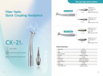 Fiber optic high speed handpiece-1