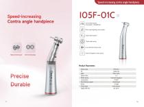 Speed-increasing contra angle handpiece-1