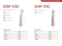 Speed-increasing contra angle handpiece-2