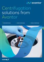 Centrifugation solutions from Avantor