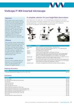 Mono, bino and trinocular microscopes, VisiScope, 200 series - 11