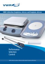 VWR Collection hotplates, stirrers and hotplate stirrers