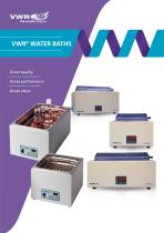 vwr ® wAter bAths - 1