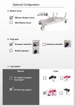 Electric obstetric delivery bed JDCJH302C - 6